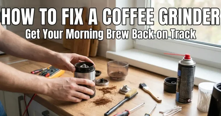 How to Fix a Coffee Grinder: Get Your Morning Brew Back on Track