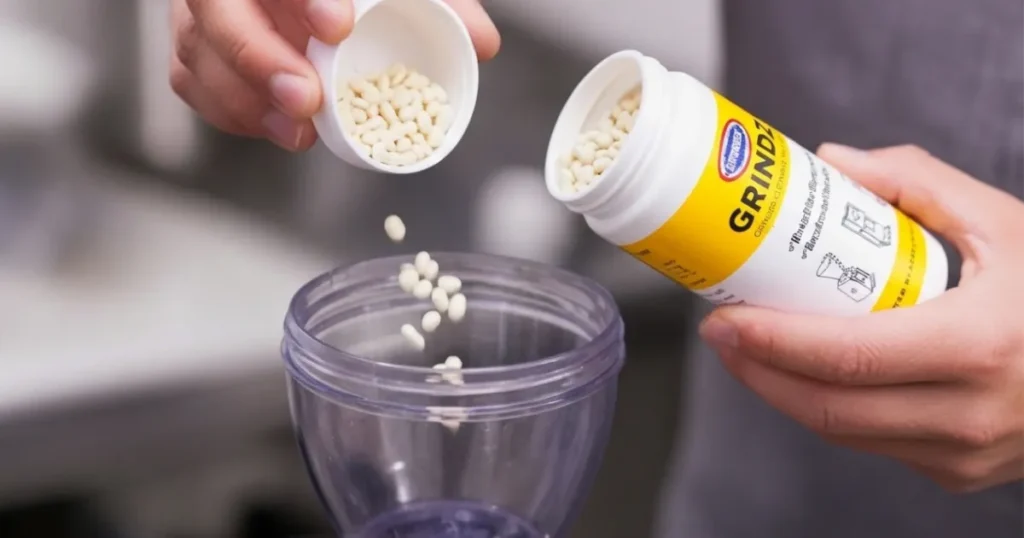 Using Commercial Grinder Cleaning Pellets