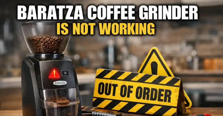Why Your Baratza Coffee Grinder Is Not Working (And How to Fix It Fast)