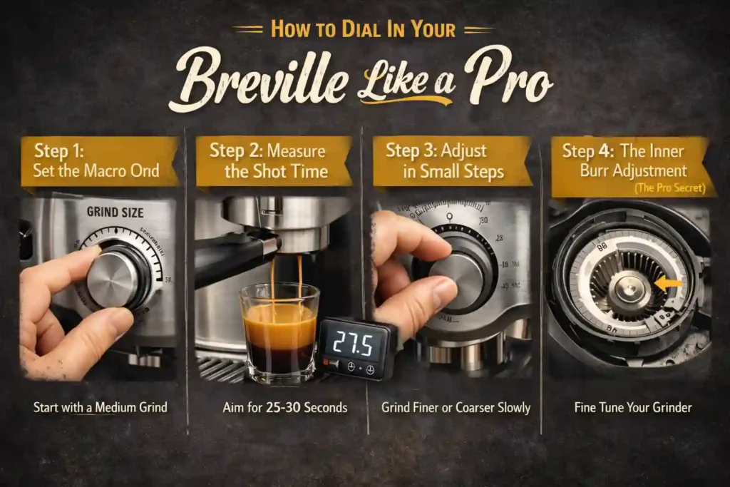 How to Dial In Your Breville Like a Pro