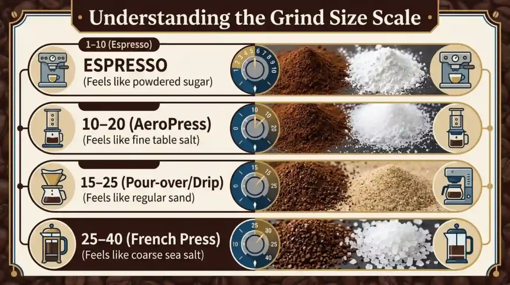 Understanding the Grind Size Scale