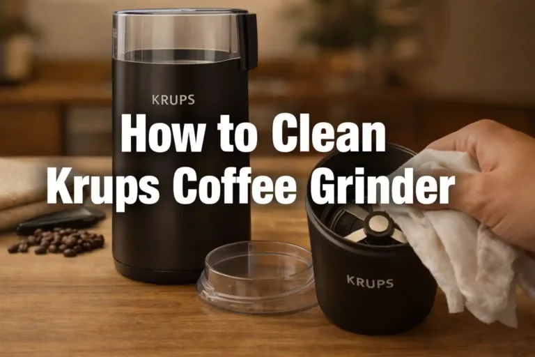 Coffee Grinder Maintenance