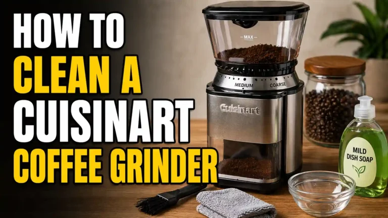 Coffee Grinder Maintenance