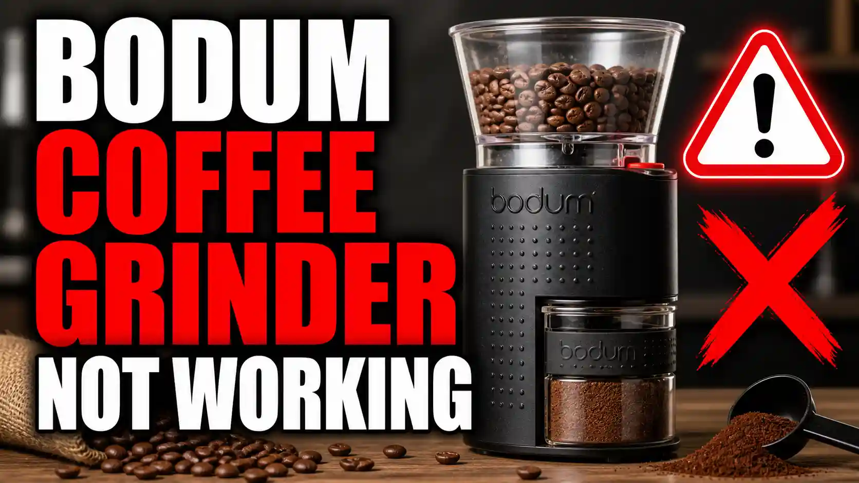 Bodum Coffee Grinder Not Working? Here’s How to Fix It Fast