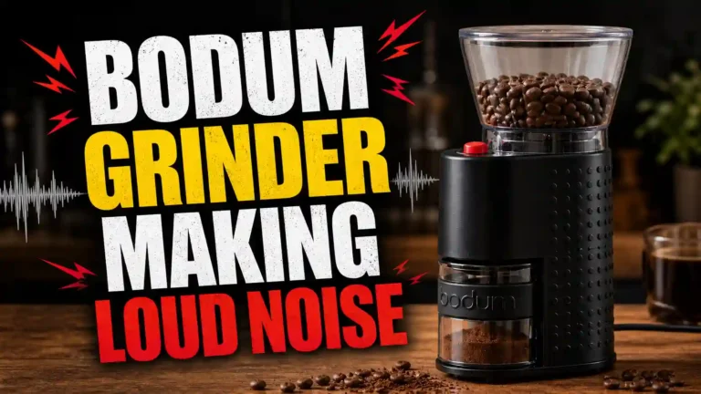 Bodum Grinder Making Loud Noise? Here’s Every Cause — And Every Fix