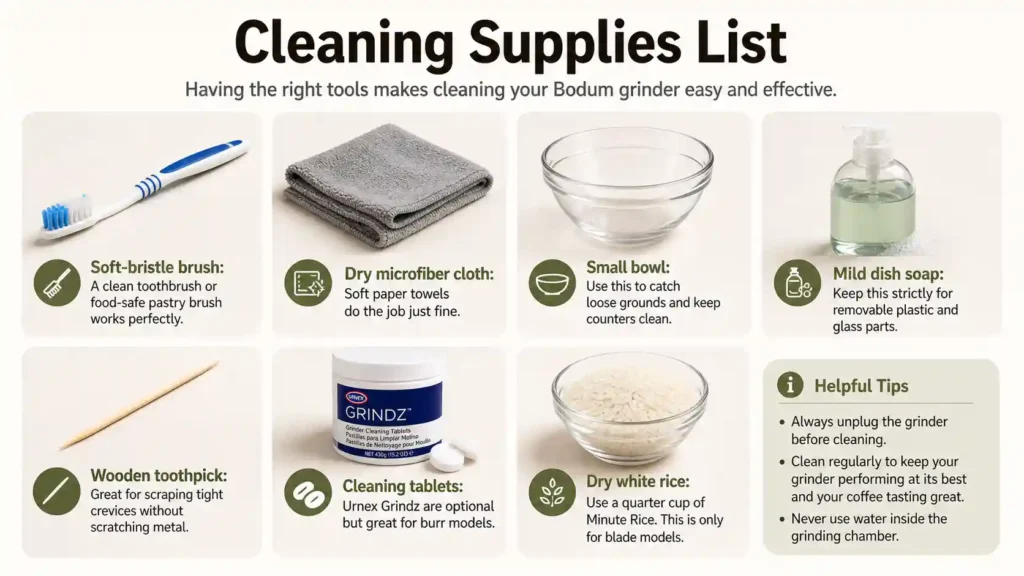 Cleaning Supplies List
