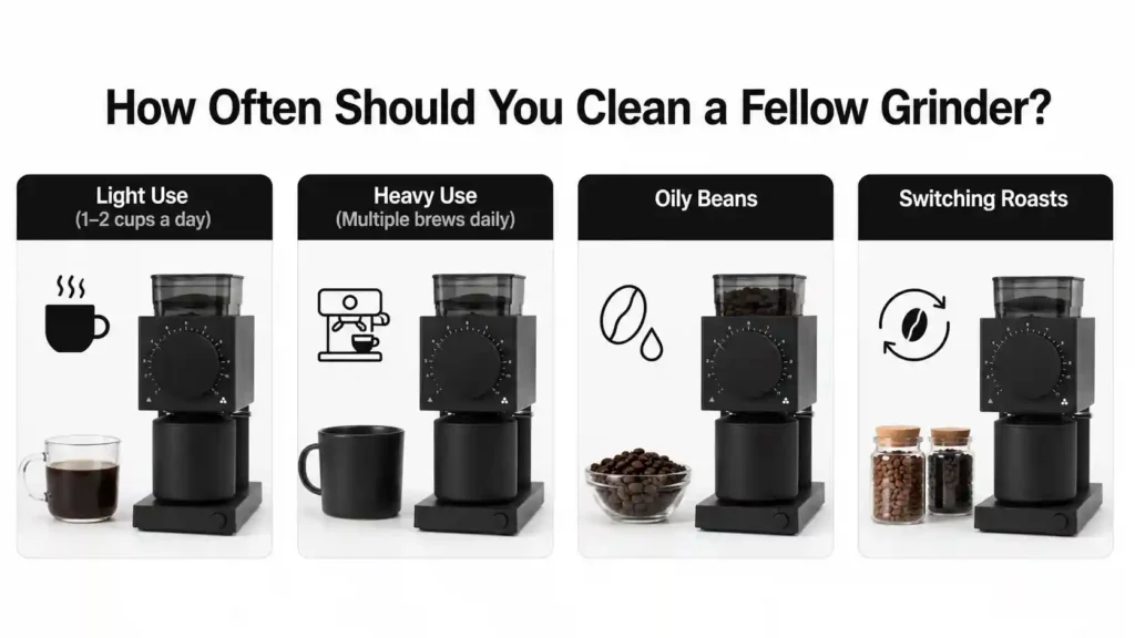 How Often Should You Clean a Fellow Grinder