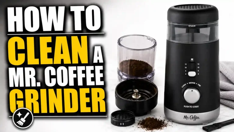 How to Clean Mr. Coffee Grinder (Step-by-Step Guide)