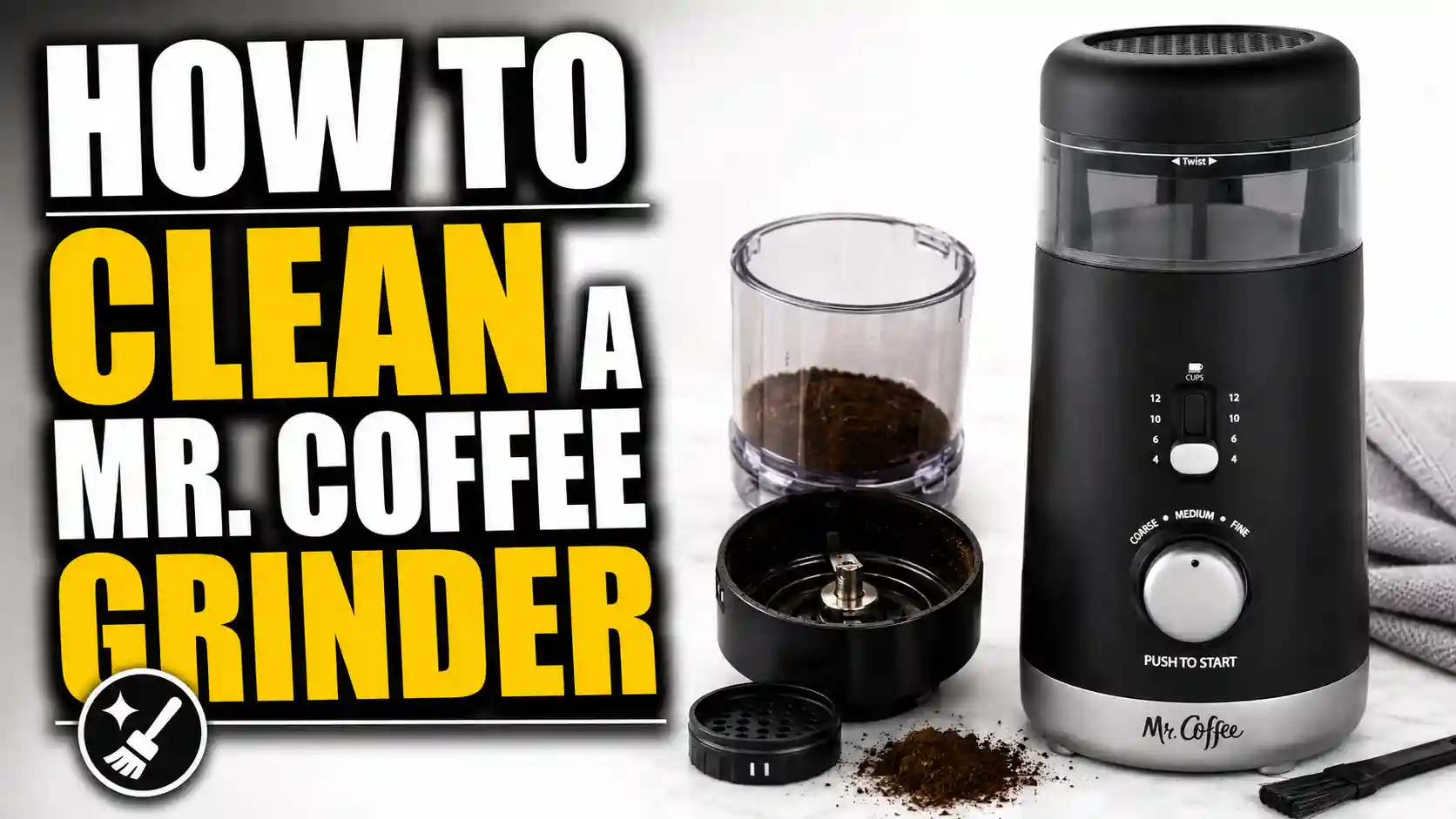 How to Clean Mr. Coffee Grinder (Step-by-Step Guide)