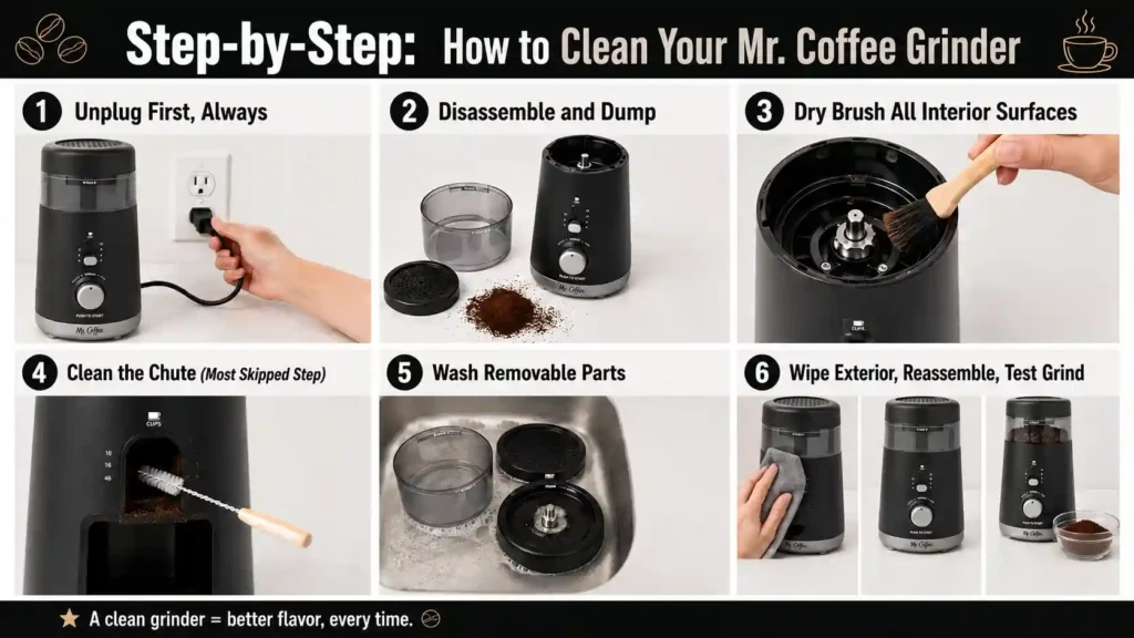 How to Clean Your Mr. Coffee Grinder