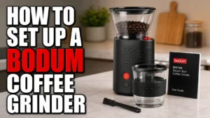 How to Set Up a Bodum Coffee Grinder (The Right Way, From the Box)