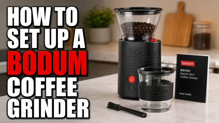 How to Set Up a Bodum Coffee Grinder (The Right Way, From the Box)