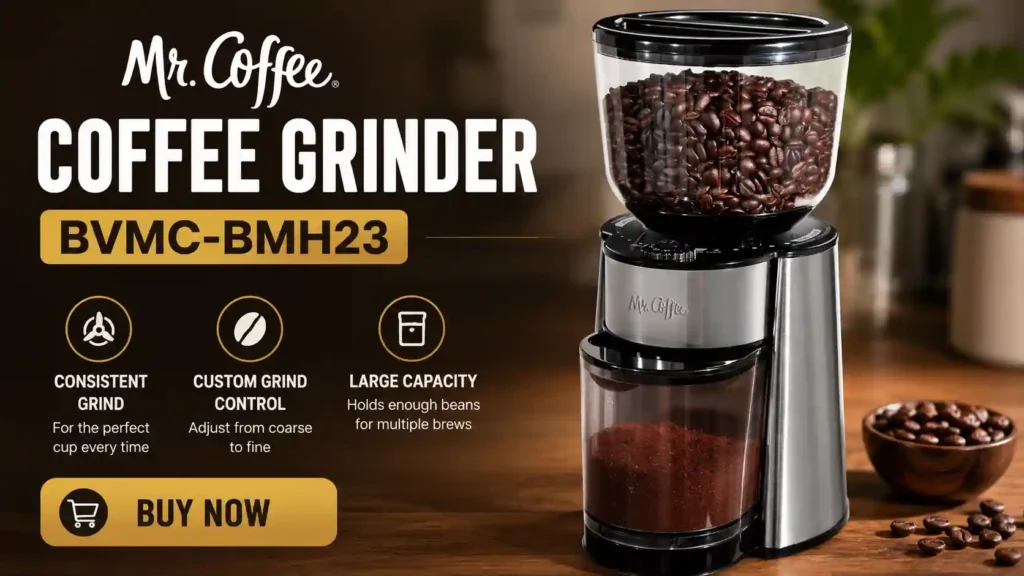 Mr Coffee Coffee Grinder BVMC-BMH23