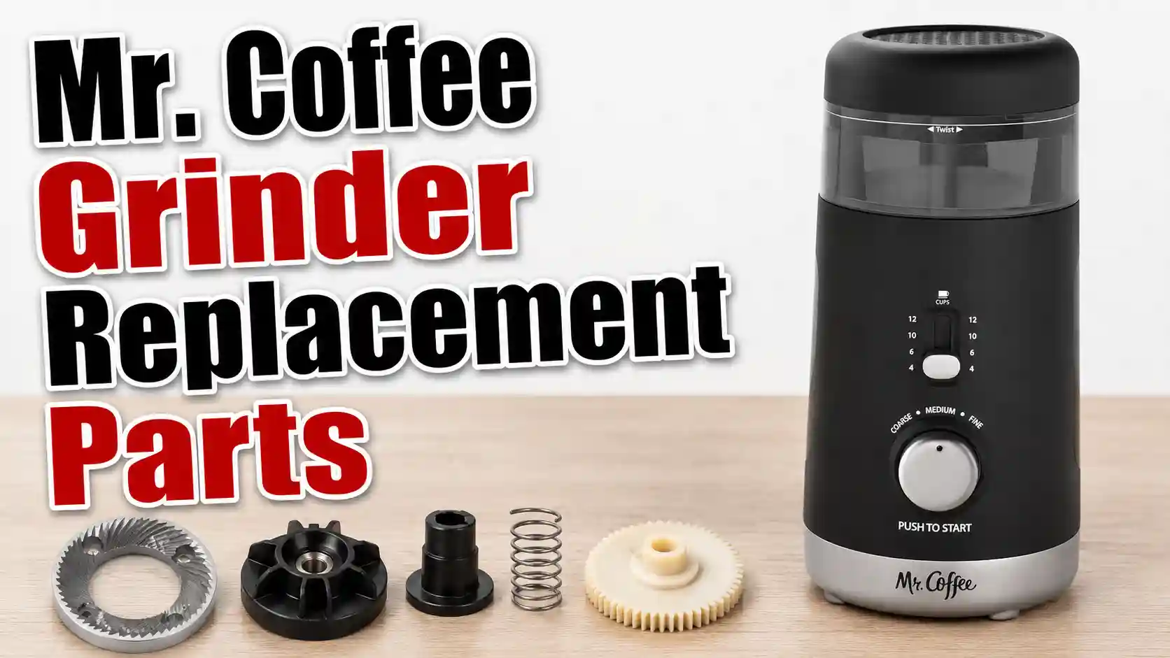 Mr. Coffee Grinder Replacement Parts: Everything You Need to Fix, Restore, and Keep Grinding