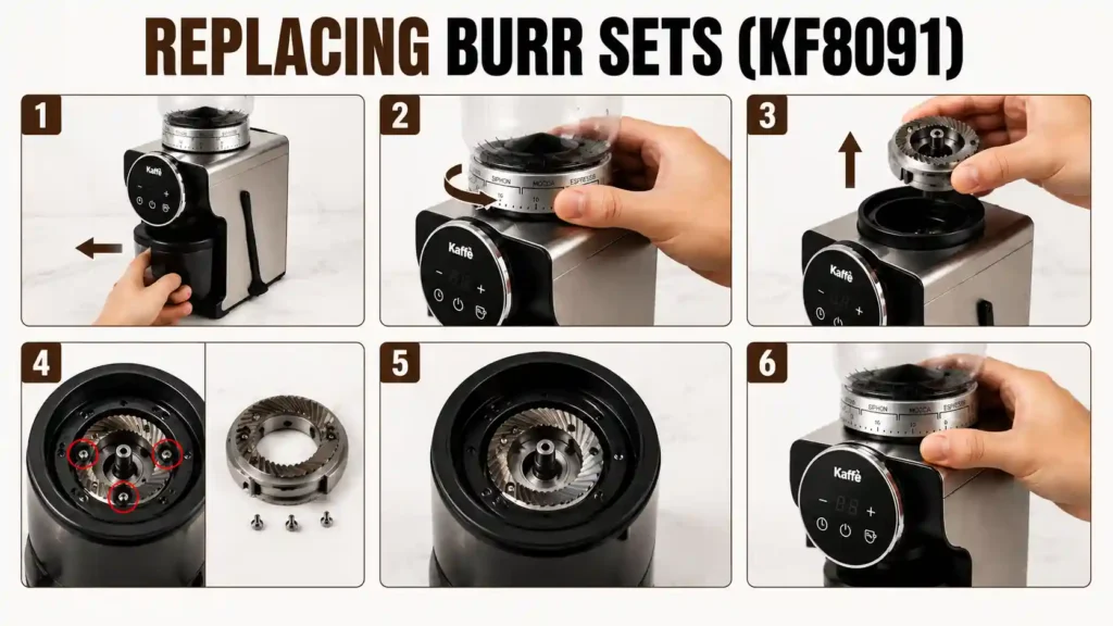 Replacing Burr Sets (KF8091)