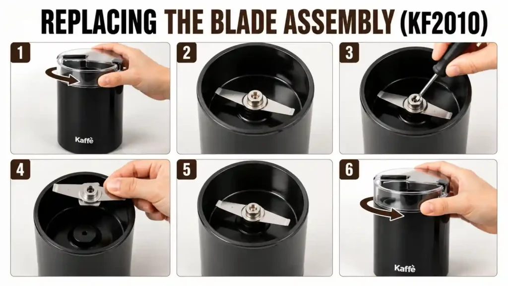 Replacing the Blade Assembly (KF2010)