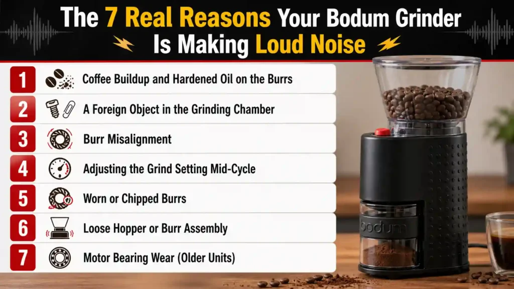 The 7 Real Reasons Your Bodum Grinder Is Making Loud Noise