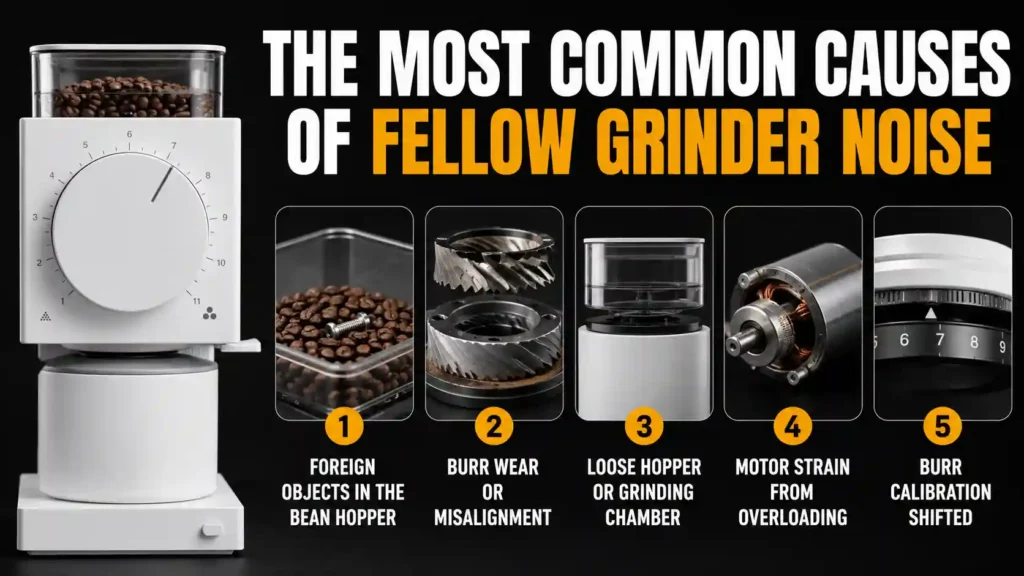 The Most Common Causes of Fellow Grinder Noise