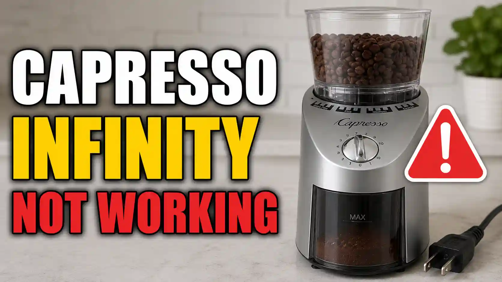 Capresso Infinity Not Working? Here’s How to Fix It Fast