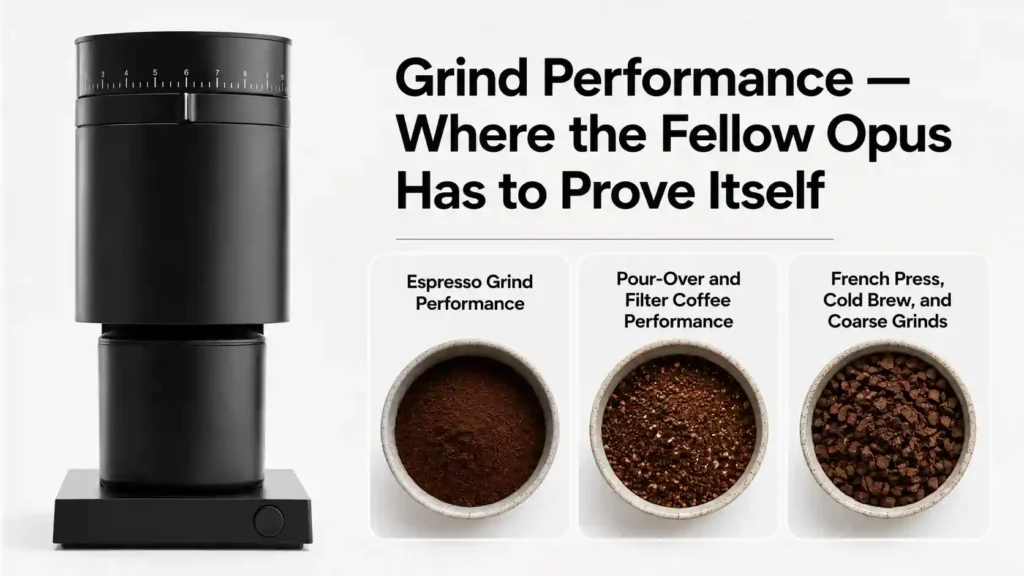 Grind Performance — Where the Fellow Opus Has to Prove Itself