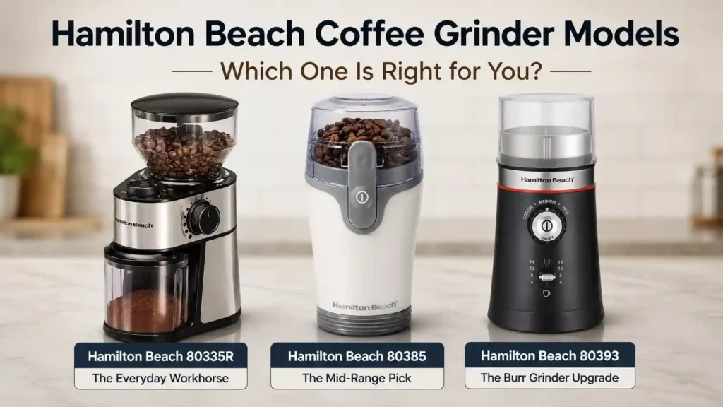 Hamilton Beach Coffee Grinder Models — Which One Is Right for You