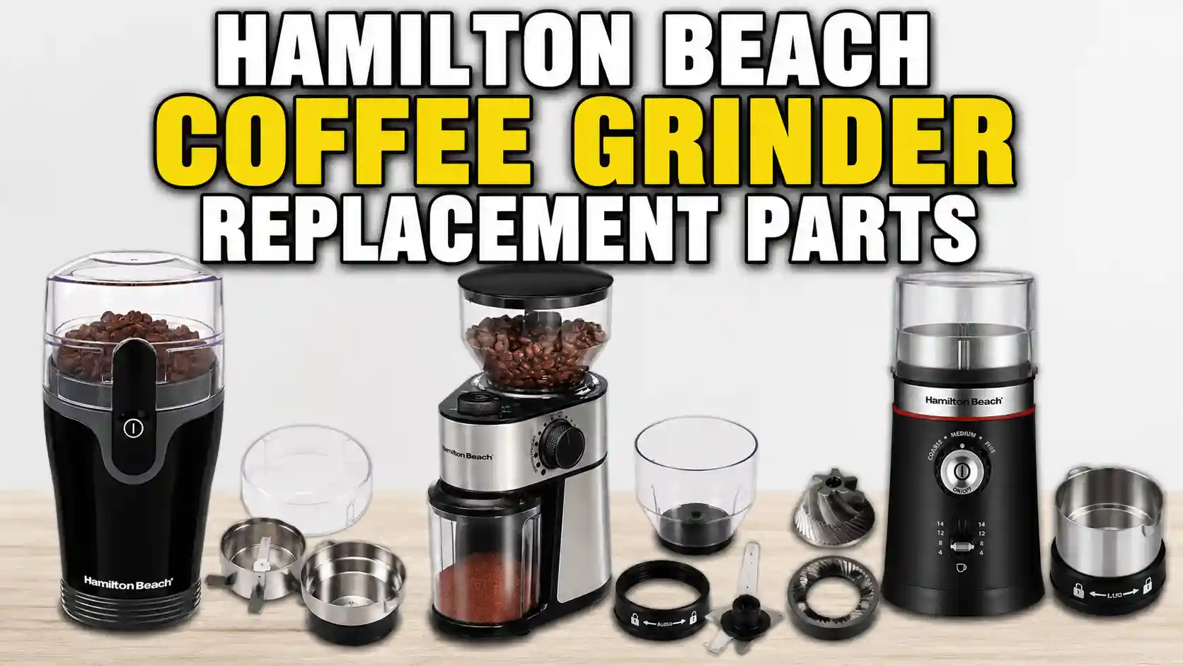 Hamilton Beach Coffee Grinder Replacement Parts: Everything You Need by Model