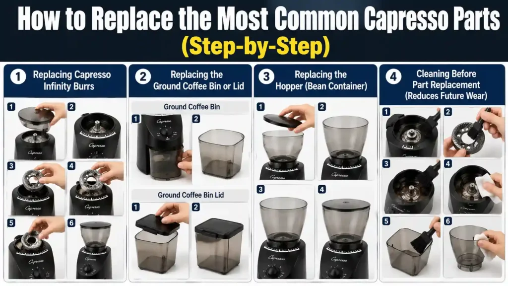 How to Replace the Most Common Capresso Parts