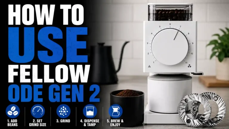 How to Use Fellow Ode Gen 2: Grind Settings, Brew Methods & Daily Workflow