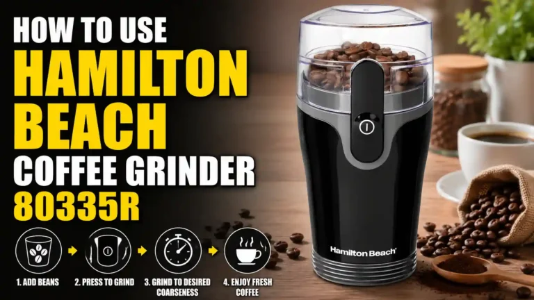 How to Use Hamilton Beach 80335R — The Complete Operating Guide