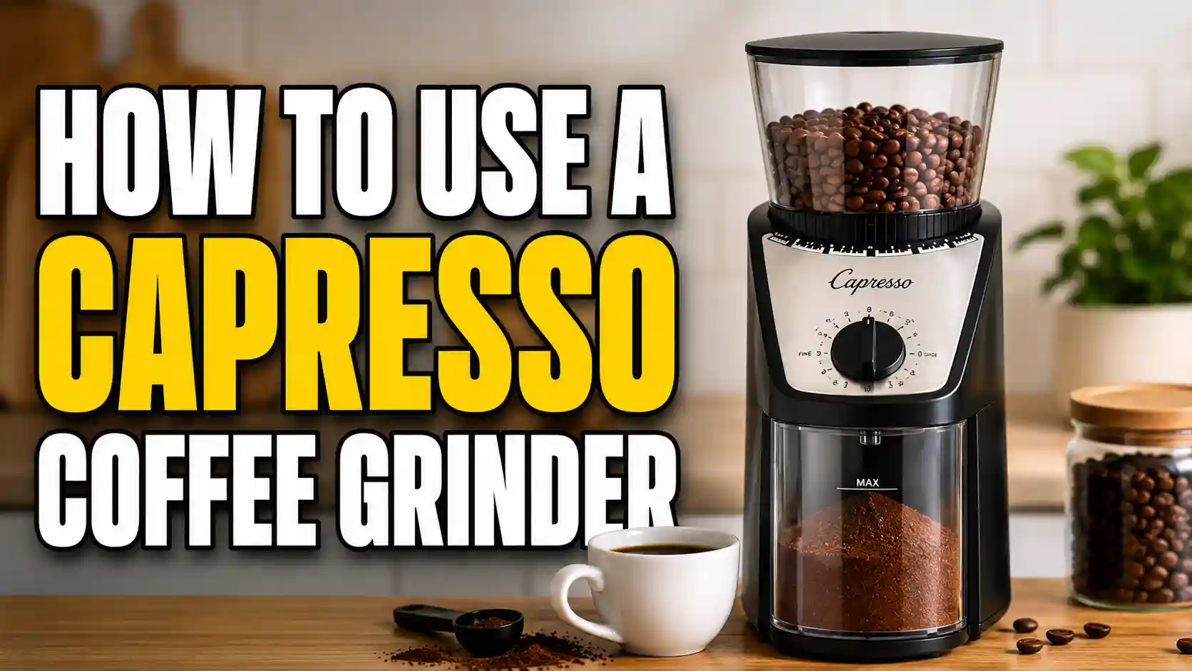 How to Use a Capresso Coffee Grinder (Step-by-Step for Perfect Grounds Every Time)
