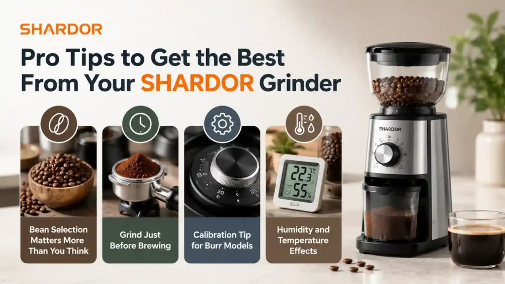 Pro Tips to Get the Best From Your SHARDOR Grinder