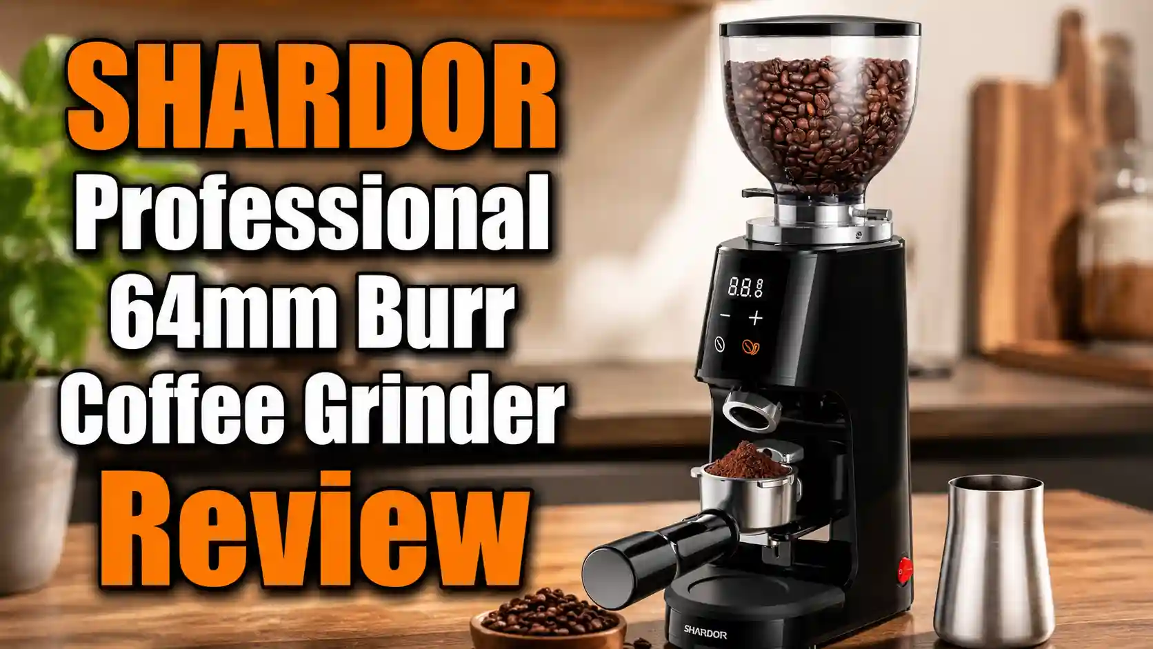 SHARDOR Professional 64mm Burr Coffee Grinder Review: Prosumer Performance Without the Prosumer Price?