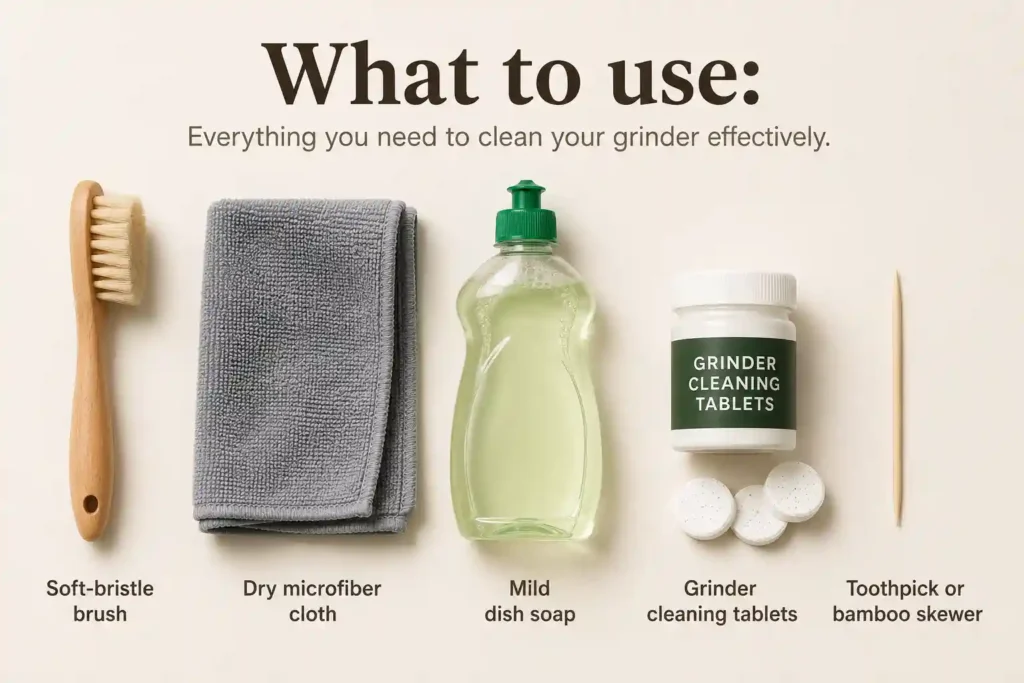 What to use - How To Clean SHARDOR Coffee Grinder