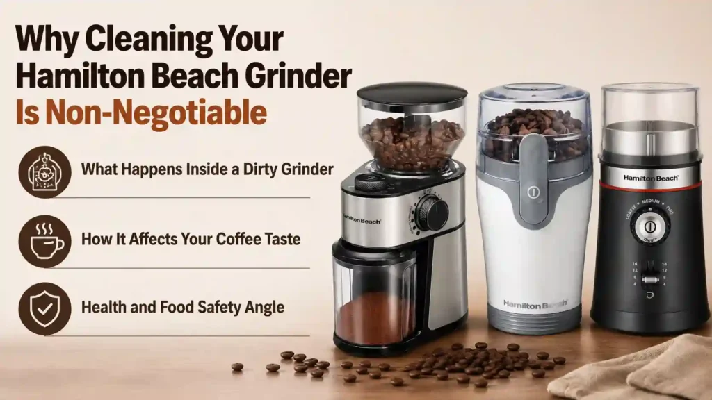 Why Cleaning Your Hamilton Beach Grinder Is Non-Negotiable