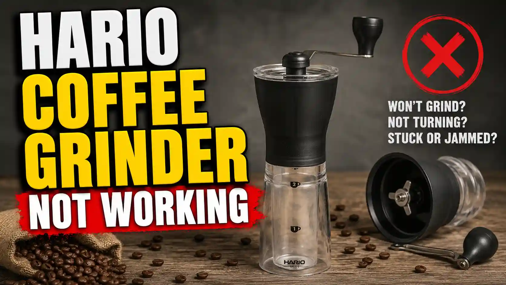 Hario Coffee Grinder Not Working: How to Fix the 7 Most Common Problems 