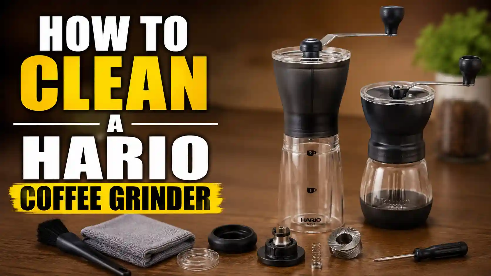 How to Clean a Hario Coffee Grinder (Ceramic Burr Mill) — Step-by-Step