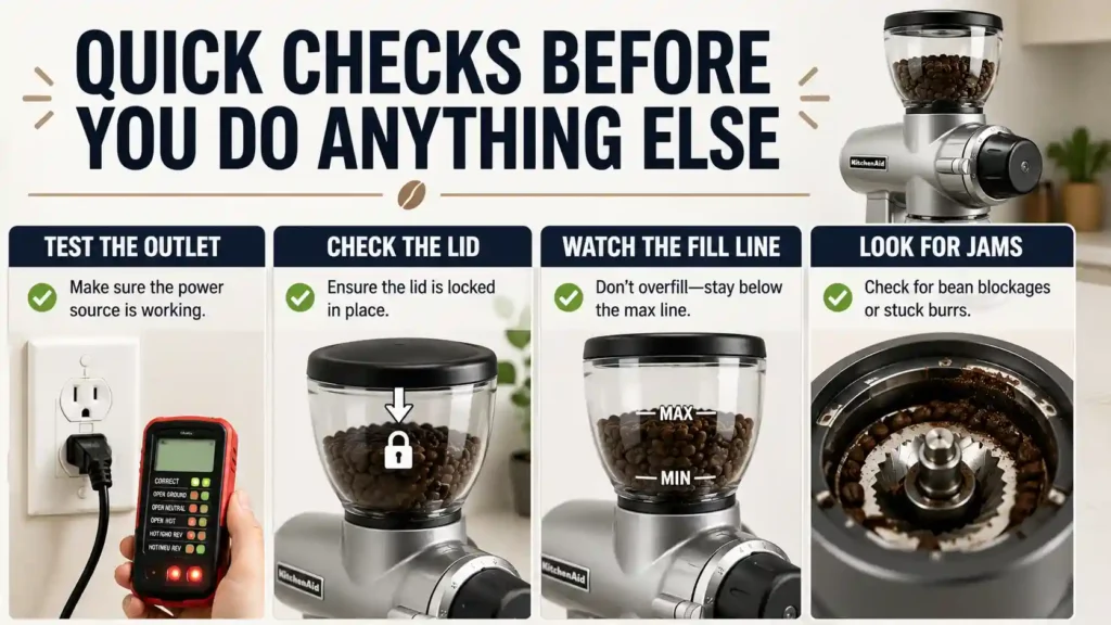 Quick Checks Before You Do Anything Else