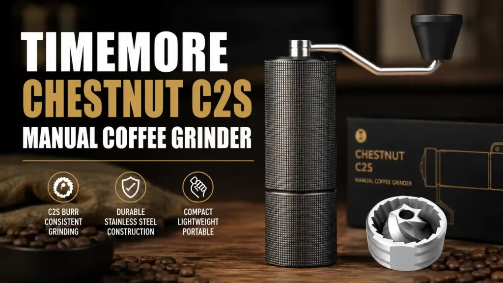 TIMEMORE Chestnut C2S Manual Coffee Grinder