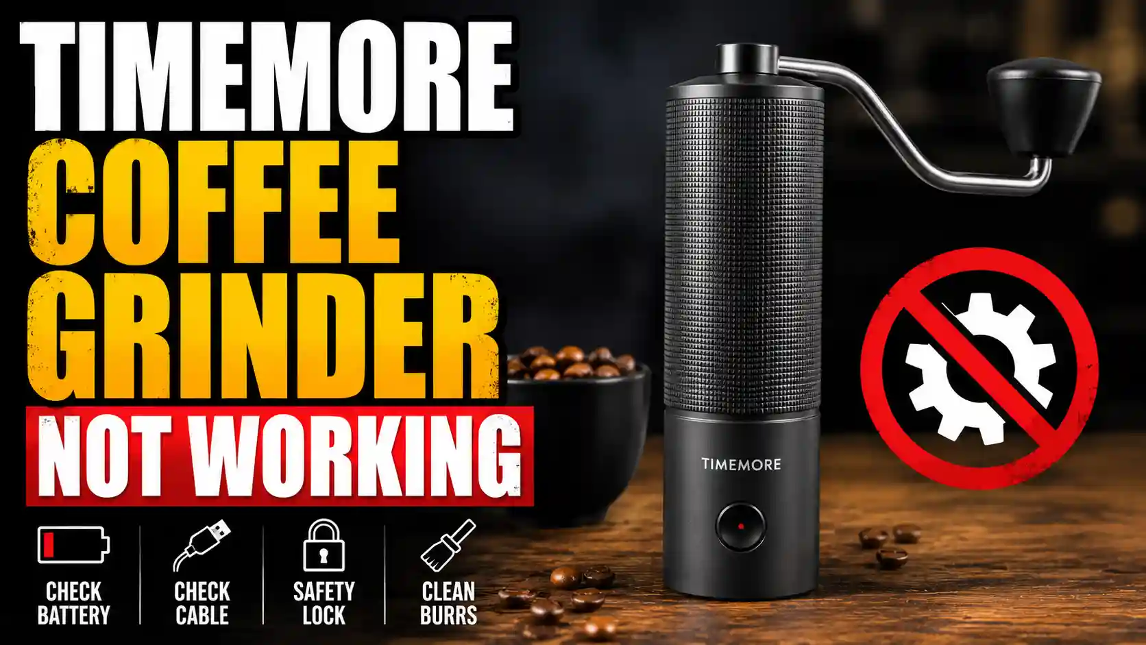 Timemore Coffee Grinder Not Working? Here’s How to Fix It Fast