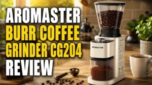 Aromaster Burr Coffee Grinder CG204 Review: Is It Worth Buying?