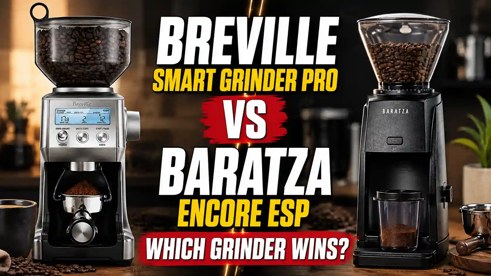 Breville BCG820BSS Smart Grinder Pro vs Baratza Encore ESP: Which Grinder Wins?
