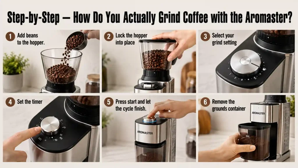 How Do You Actually Grind Coffee with the Aromaster