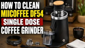 How to Clean a MiiCoffee DF54 Single Dose Coffee Grinder (Burr Chamber, Exit Chute & Dosing Cup)