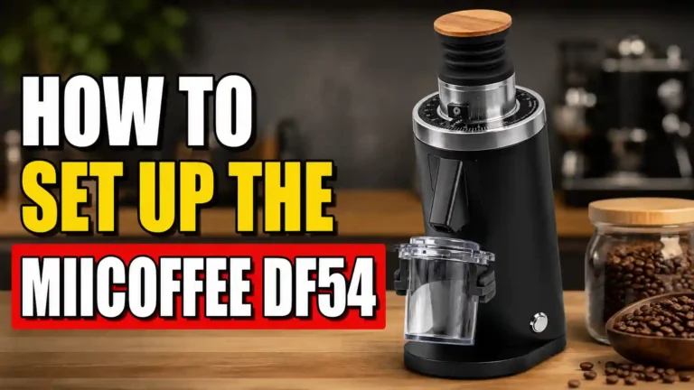 How to Set Up the MiiCoffee DF54: A Step-by-Step First-Use Guide