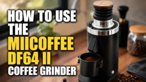 How to Use the MiiCoffee DF64 II Coffee Grinder (Step-by-Step Setup & Grinding Guide)