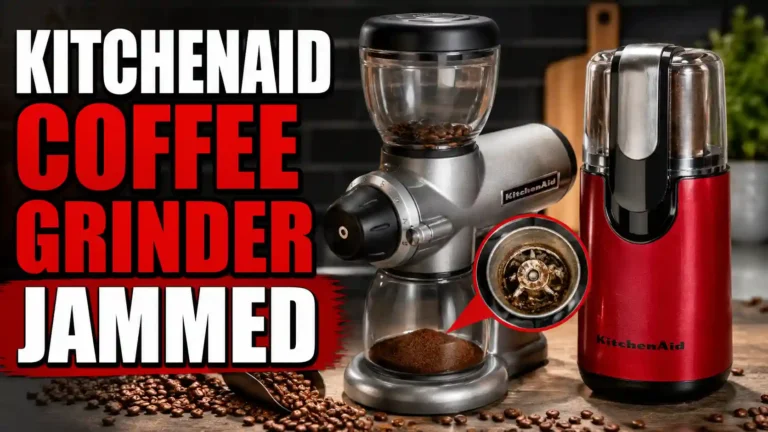 KitchenAid Coffee Grinder Jammed? How to Fix It (Blade & Burr Models)