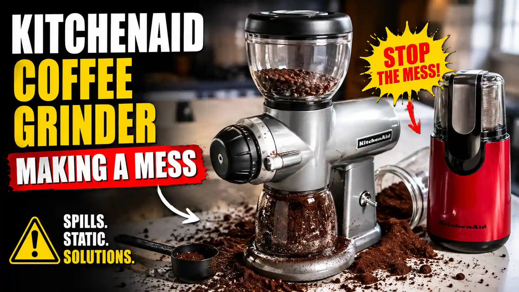 Why Your KitchenAid Coffee Grinder Is Making a Mess (and How to Fix It)