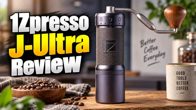 1Zpresso J-Ultra Review: Is This 8-Micron Espresso Grinder Worth $199?
