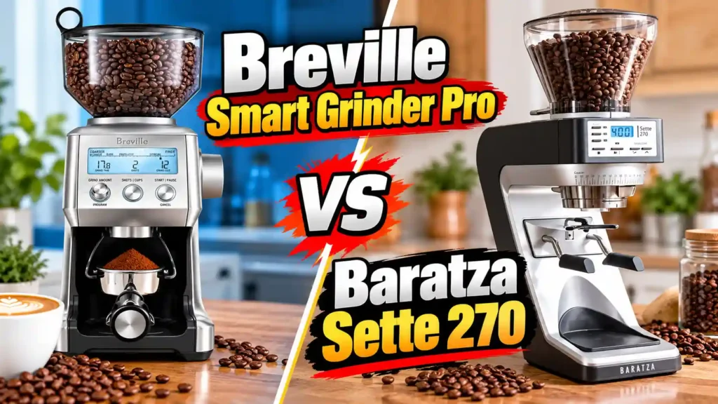 Breville Smart Grinder Pro vs Baratza Sette 270: Which One Should You Buy?
