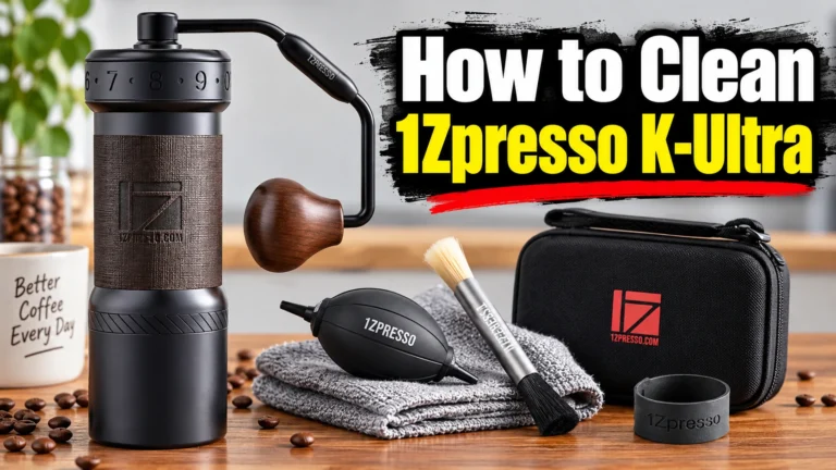 How to Clean a 1Zpresso K-Ultra: Step-by-Step Guide + Maintenance Schedule